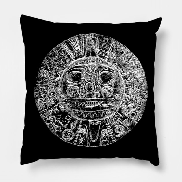 Inti, Sun God, Inca civilization Pillow by StabbedHeart