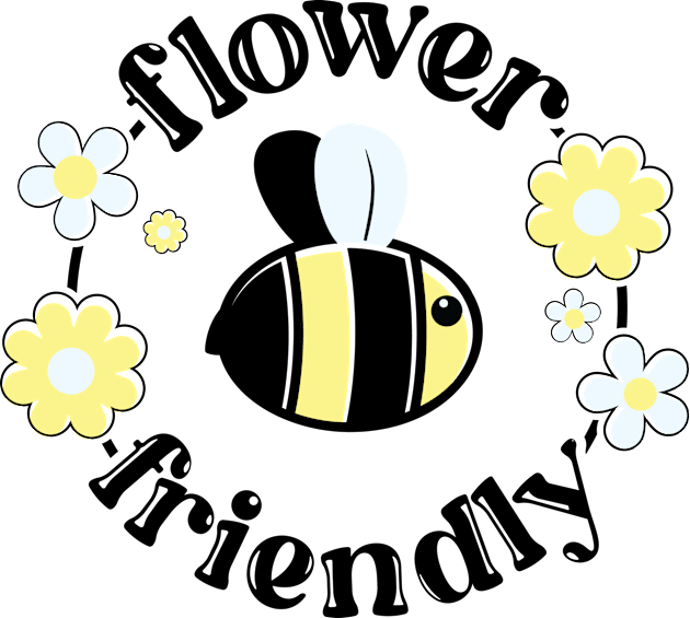 Flower Friendly Kids T-Shirt by ValidOpinion