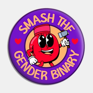 Smash The Gender Binary - Rid Gender Rolls Pin