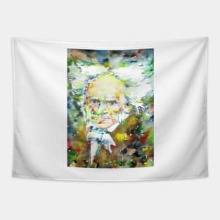 ARTHUR SCHOPENHAUER - watercolor portrait.1 Tapestry