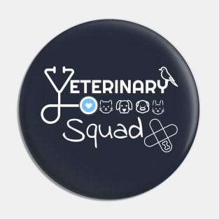 Veterinarian - Veterinary squad Pin