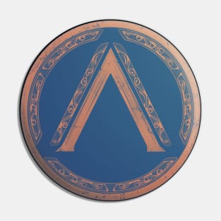 Sparta Lambda Symbol Pin