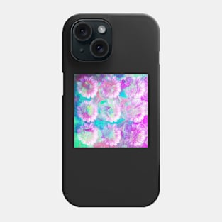 Pink Daisy Splash by Jan Marvin Phone Case