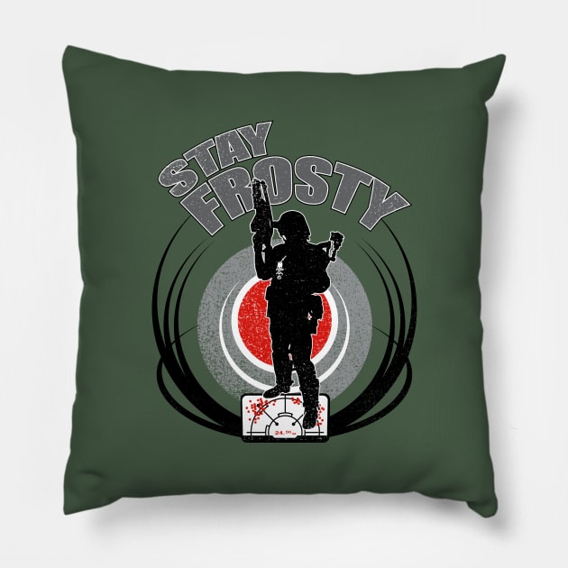 Stay Frosty Pillow by GritFX