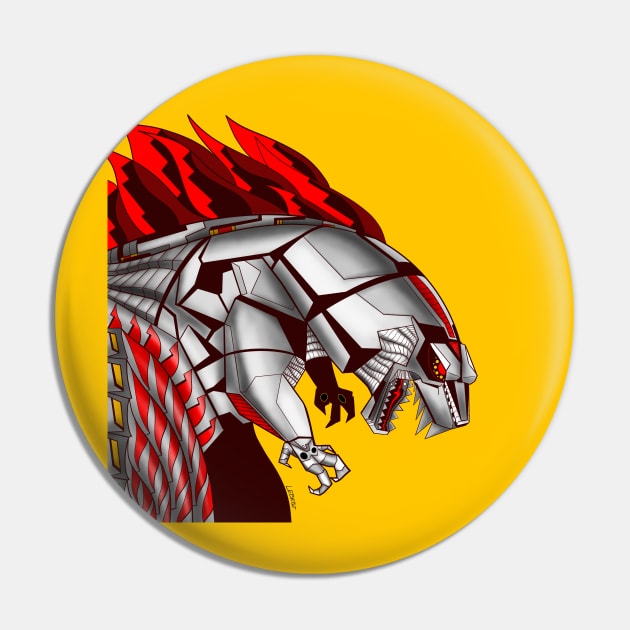 mecha godzilla in monster madness rampage art ecopop Pin by jorge_lebeau