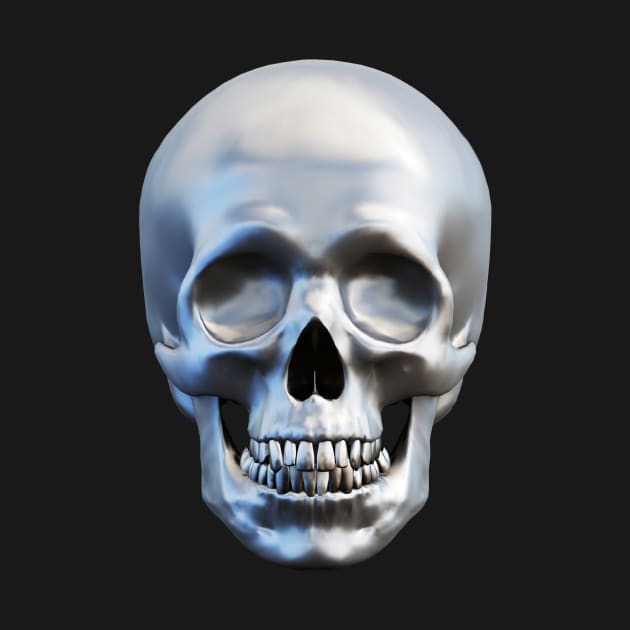 Metal Skull (art1) by 3DVictory