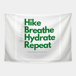 HikeBreatheHydrateRepeat Tapestry