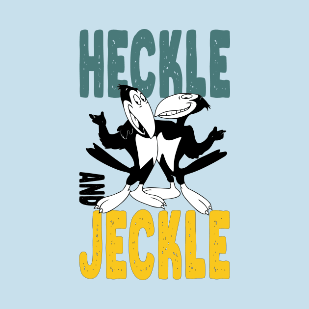 Heckle and Jeckle - old cartoon by kareemik