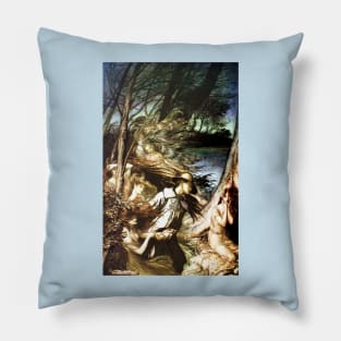 The Fairy Wife - Arthur Rackham Pillow