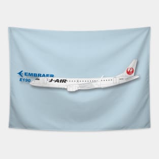 Japan Airlines Embraer E190 Tapestry