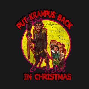 Put Krampus Back in Christmas Vintage T-Shirt
