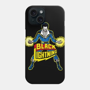 Black Lightning Phone Case