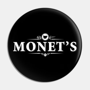 MONET'S COFFEE Pin