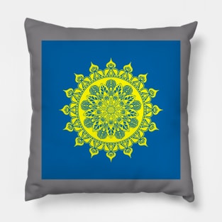 Mandala Art Pillow