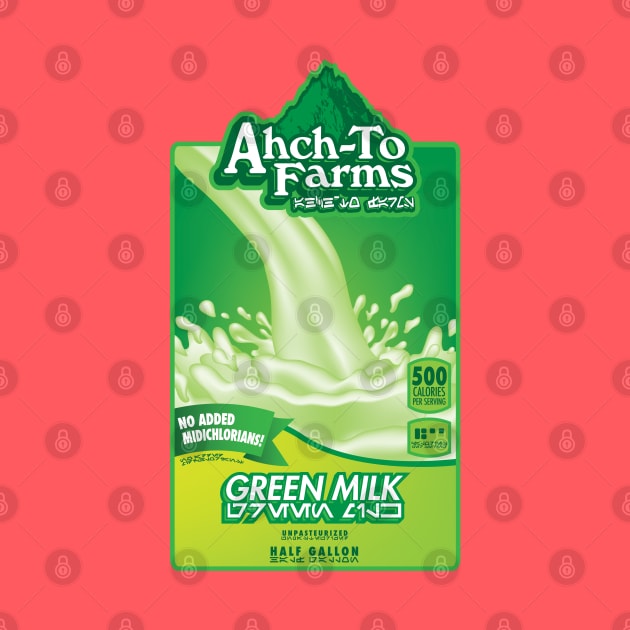 Ahch-To Farms Green Milk by ebbdesign