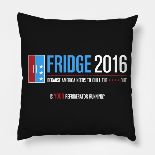 Fridge 2016 Pillow by Lenchantin