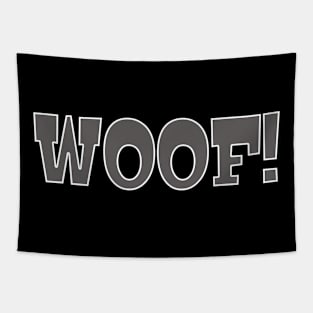 Woof Graphic Tapestry