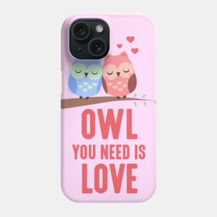 Owl You Need Is Love Phone Case