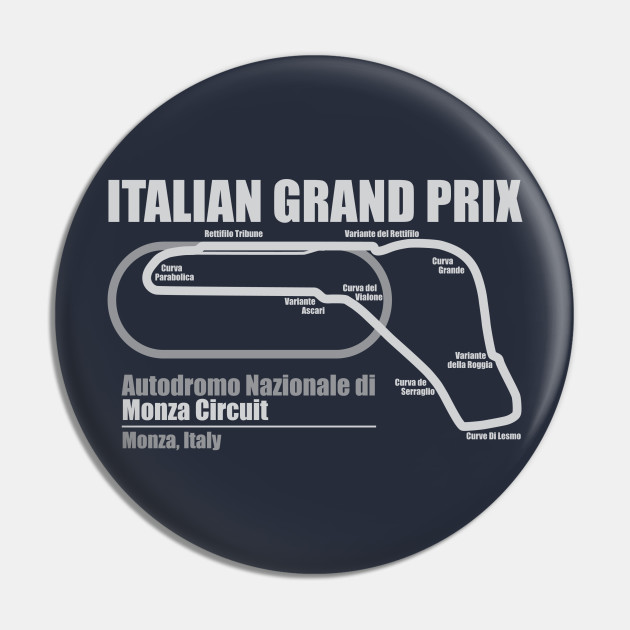 Italian Grand Prix Ds F1 Pin Teepublic Italian Grand Prix Ds F1 Pin Teepublic