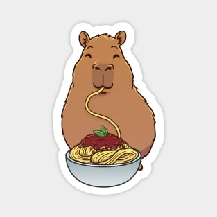 Capybara Spaghetti Bolognese Magnet