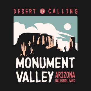 Utah Monument Valley Arizona Retro Vintage Design T-Shirt