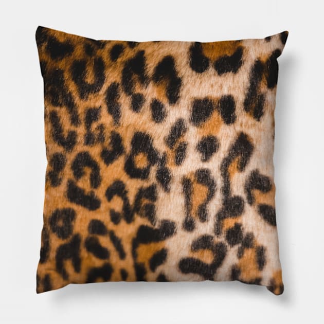 Leopard Skin Pillow by Jennifer