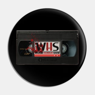 Wicked Horror Show VHS logo Pin