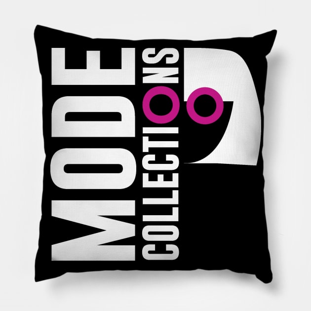 The Mode Collections Pillow by DeepDiveThreads