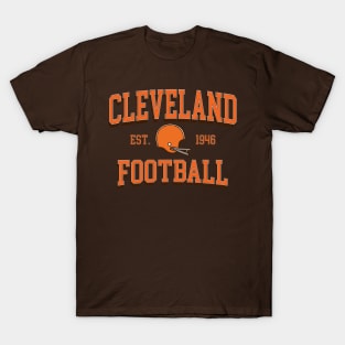 Cleveland Football Established 1946 Funny Browns Shirts Cleveland Browns  Unique Gifts - Happy Place for Music Lovers