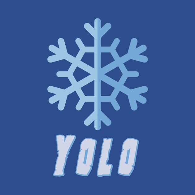 YOLO - Snowflake by confuzd.