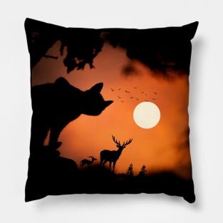 Silhouette Shine Pillow