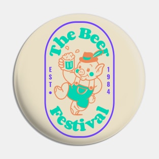 oktoberfest beer festival Beer Lover Pin