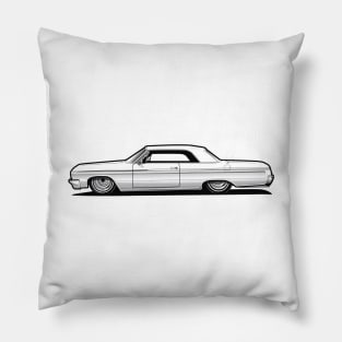 1964 Impala BW Pillow