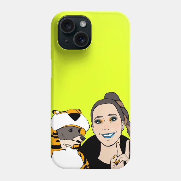 Jenna and Kermit Phone Case by miyku