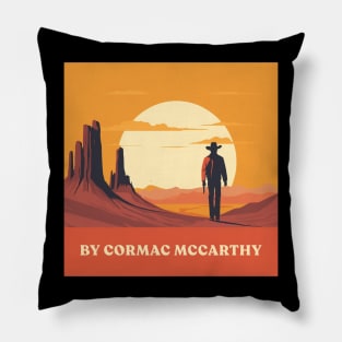 By Cormac McCarthy Retro Travel Pillow