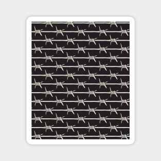 Barbed wire black Magnet