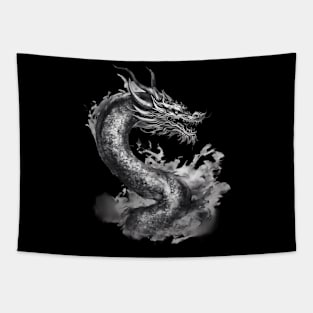 Dragon Drawing Tapestry