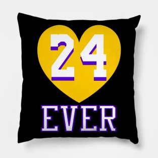 24 Ever LA Memorial Basketball Legend Design Pillow