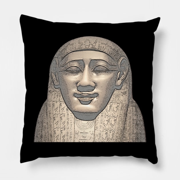 Ancient Egypt Pillow by Andy's Art