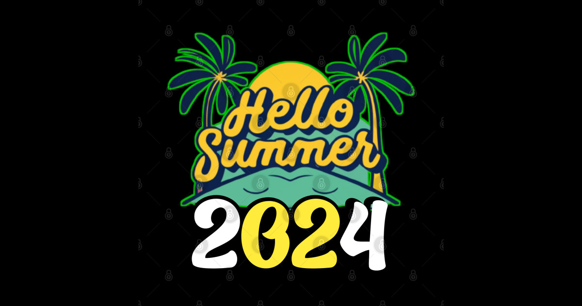 Summer Holiday 2024 Summer Holiday Vacation Travel Sticker TeePublic