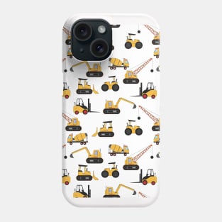 Construction Vehicle Neck Gator Construction Worker Phone Case