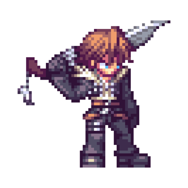 Squall Custom Sprite by SpriteGuy95