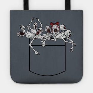 Pocket messengers from Bloodborne Tote