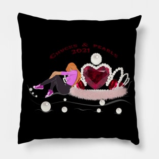 chucks and pearls 2021 Pillow