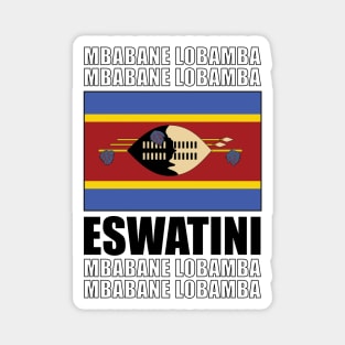 Flag of Eswatini Magnet