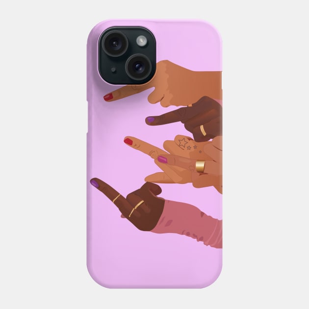 We Got The Pynk! Phone Case by S3_Illustration