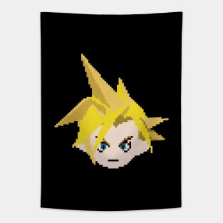 Final Fantasy VII - Cloud Strife (Pixelated #2) Tapestry