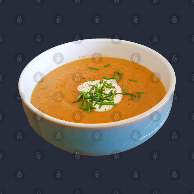 Food Pumpkin Soup Photo by ellenhenryart