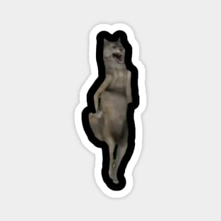 Ijbiñij wolf dancing meme animation 3d Magnet