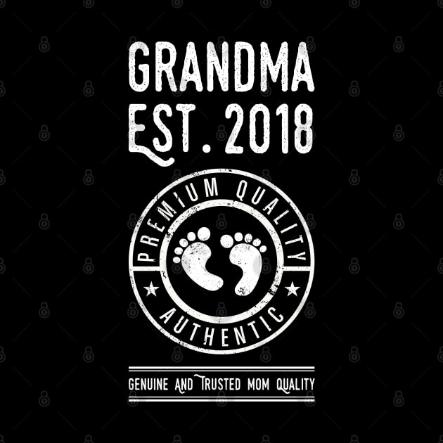 Grandma Est 2018 Expecting New Baby Gift Established Mom grandmom by stearman